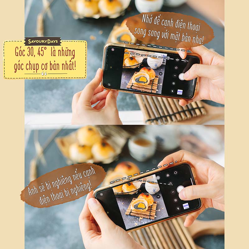 “Bộ bí kíp” cách chụp ảnh đồ ăn đẹp bằng điện thoại